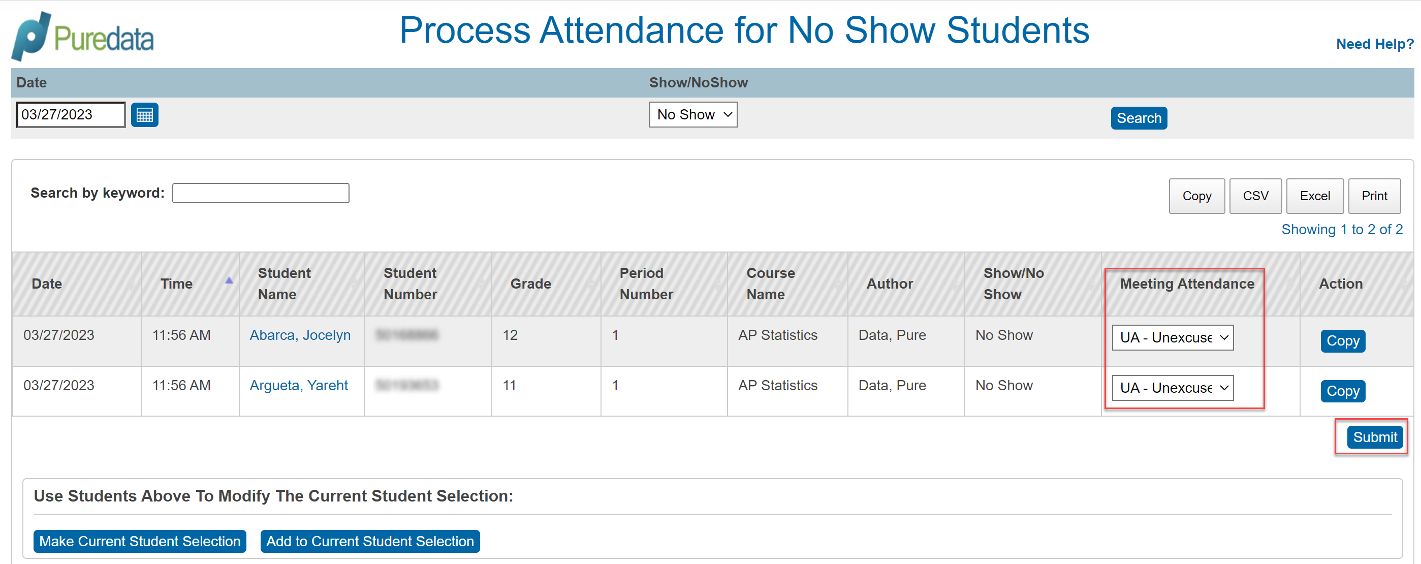 PureData PowerSchool Attendance Management How to track and manage