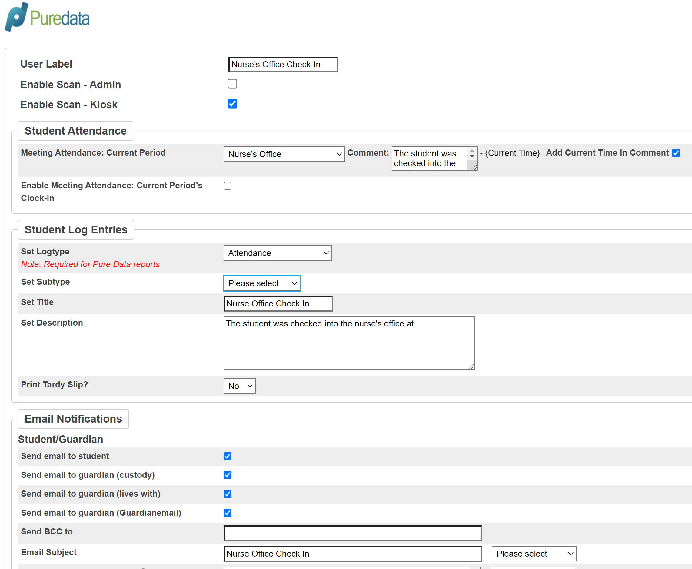 How to Set Up Class Attendance in PowerSchool for LocationBased Check